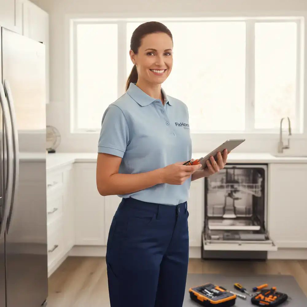 Vriendelijke FixHome Service monteur