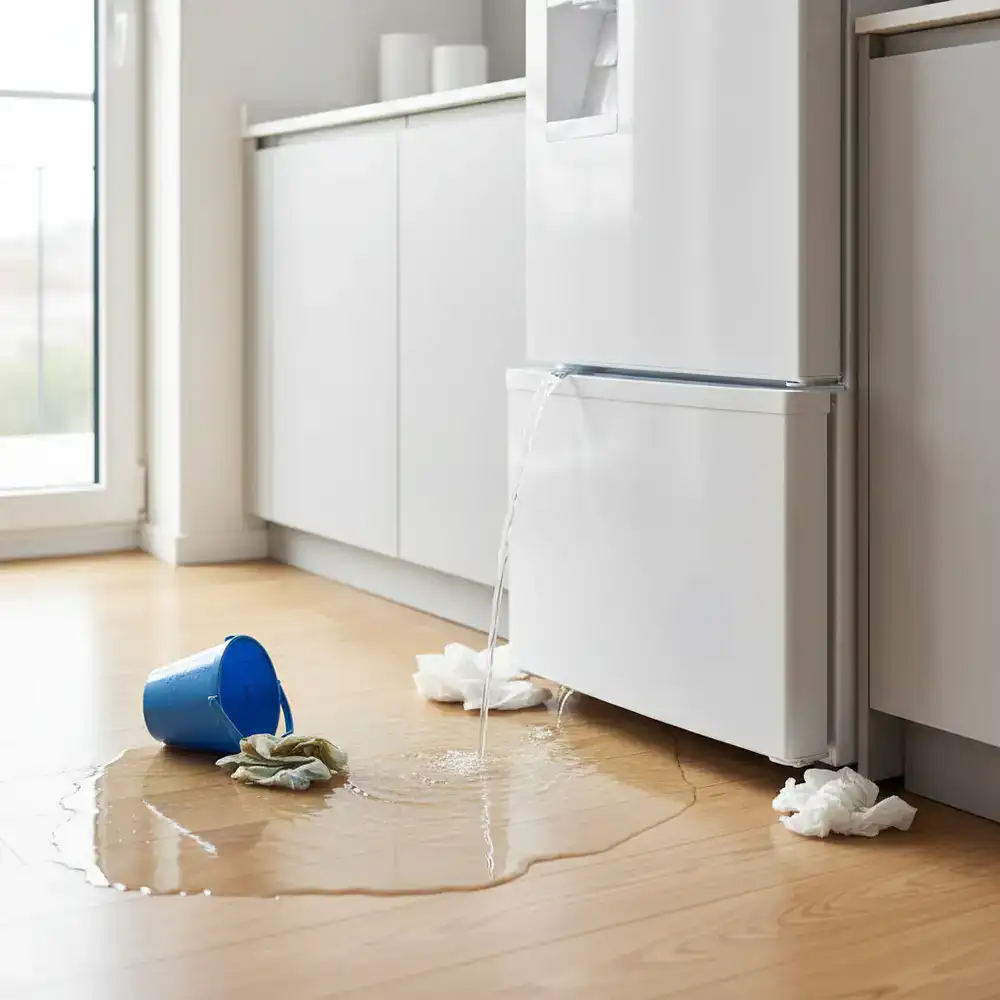 Lekkage huishoudelijk apparaat